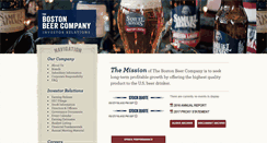 Desktop Screenshot of bostonbeer.com